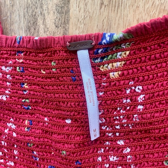 NWOT Free people colorful sundress size M - Picture 5 of 6